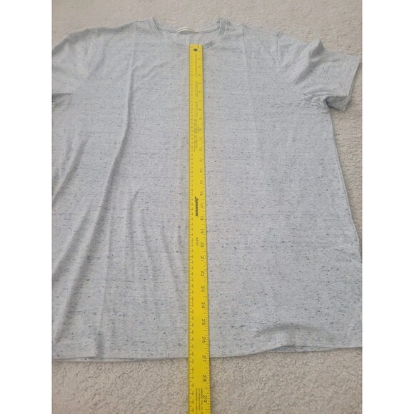 NWOT Marine Layer Signature Crew Tee Shirt heather Light Grey Men's Size L/XL - Picture 6 of 8